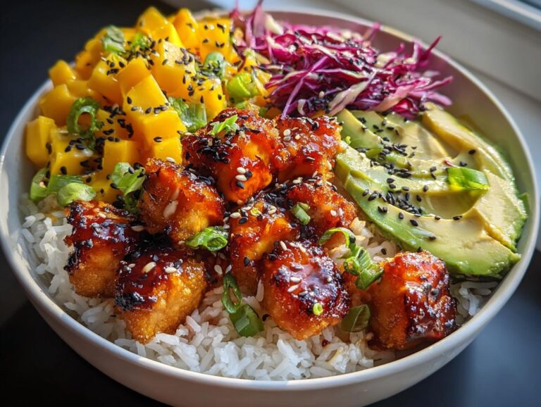Maple Sriracha Salmon Bowl