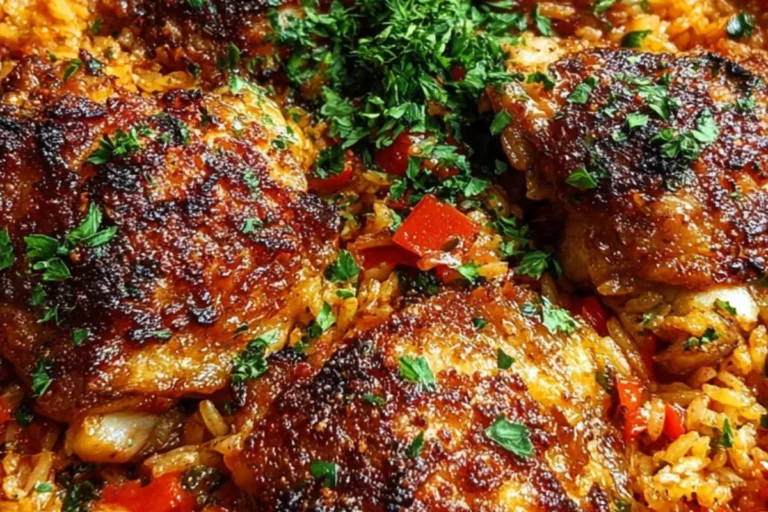 ONE-PAN SPICED CHICKEN & RICE: A Bold Flavor Delight! 2 ONE-PAN SPICED CHICKEN & RICE
