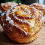 Peach Pie Cruffins