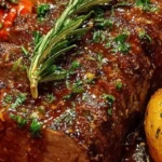 ROSEMARY GARLIC ROAST BEEF WITH BABY POTATOES: A Must-Try Recipe! 3 ROSEMARY GARLIC ROAST BEEF WITH BABY POTATOES