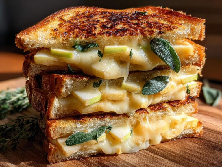 Apple Gouda Grilled Cheese