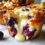 Blueberry Cream Cheese Muffins that You'll Crave Daily! 3 Blueberry Cream Cheese Muffins