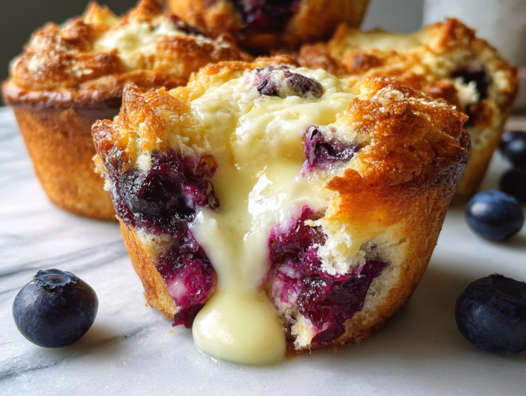 Blueberry Cream Cheese Muffins