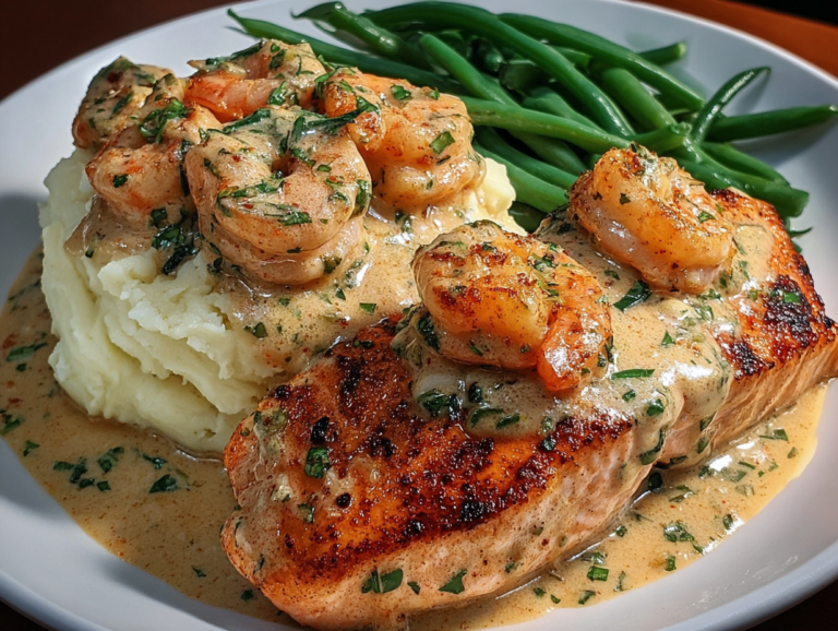 Cajun Shrimp Salmon
