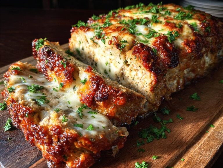 Juicy 5-Ingredient Parmesan Chicken Meatloaf That Never Fails 2 Parmesan Chicken Meatloaf