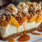 Irresistible 5-Star Peach Cobbler Cheesecake Recipe 3 Peach Cobbler Cheesecake