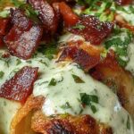 creamy chicken enchiladas with herb sauce