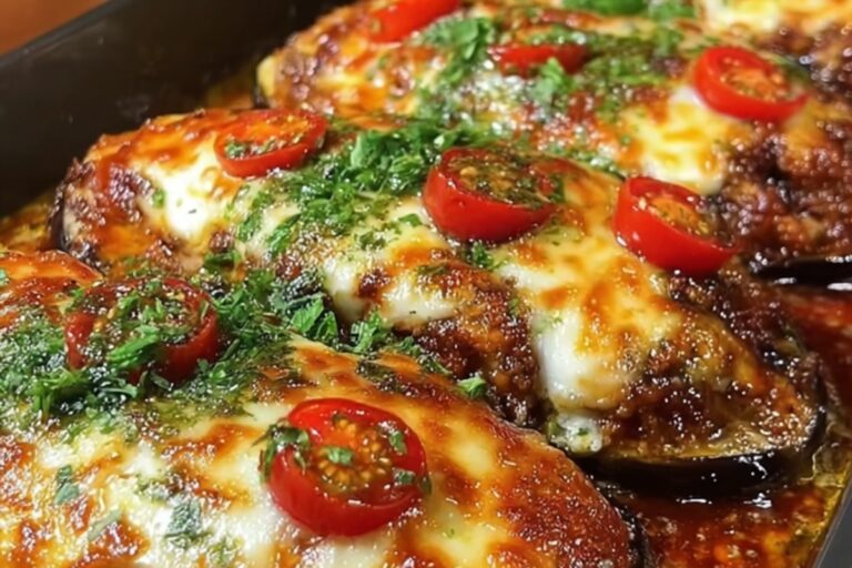 eggplant pizza bake
