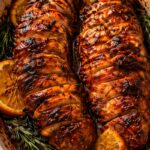 sticky orange glazed chicken
