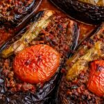 stuffed eggplants (karniyarik)