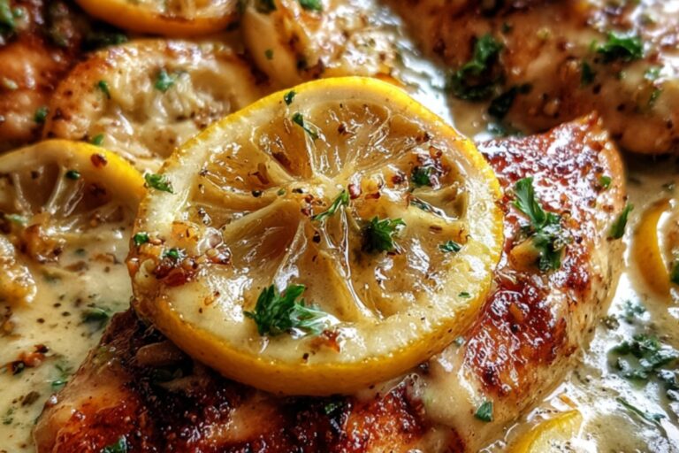 creamy lemon garlic chicken