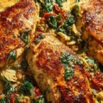 creamy tuscan chicken skillet