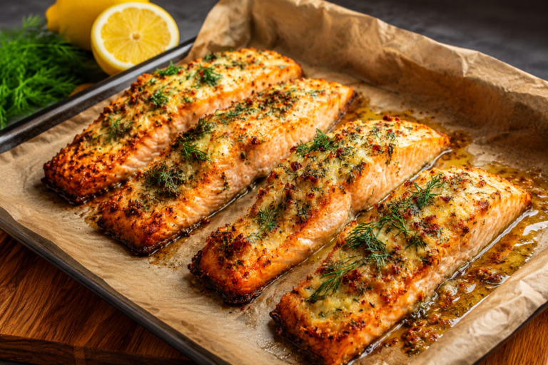 garlic parmesan salmon