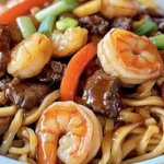 Beef Shrimp Lo Mein