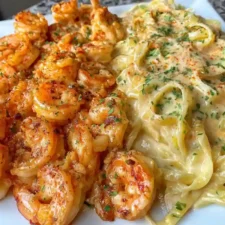 30-Minute Cowboy Butter Shrimp Linguine That’s Irresistible-image