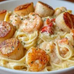 Creamy Seafood Alfredo