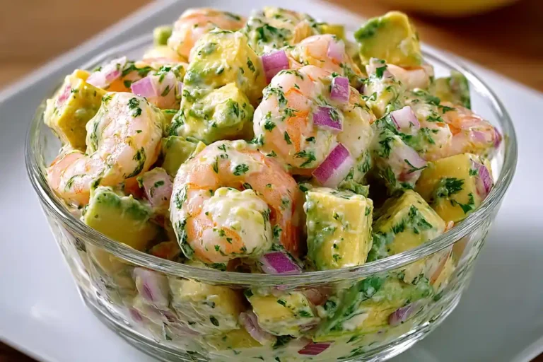 15-Minute Creamy Shrimp Avocado Salad - Irresistibly Fresh! 2 Creamy Shrimp Avocado Salad