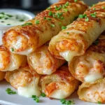 Crispy Cheesy Shrimp Rolls