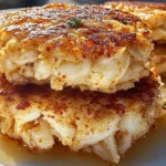 Garlic Butter Crab Cakes