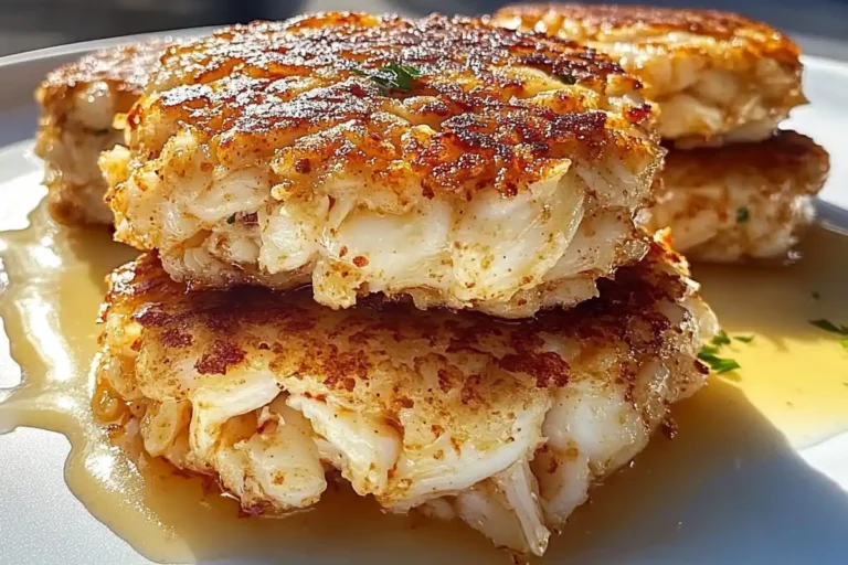 Garlic Butter Crab Cakes