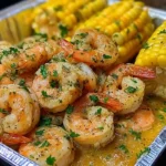 Garlic Butter Shrimp Skillet