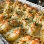 Garlic Shrimp Stuffed Shells