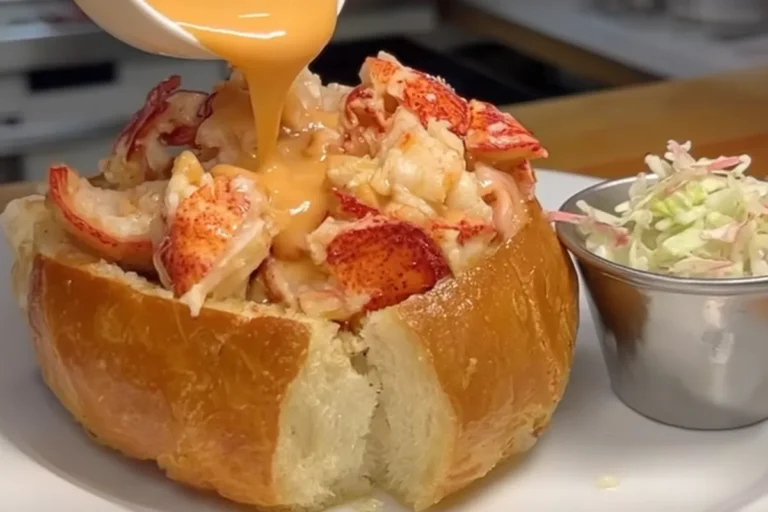 Lobster Bisque Bread Bowl