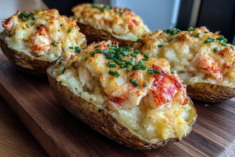 Lobster Twice Baked Potatoes