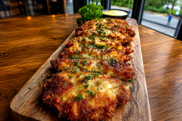 crispy parmesan chicken cutlets