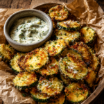crispy parmesan zucchini chips