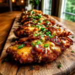 loaded bacon cheddar crispy chicken
